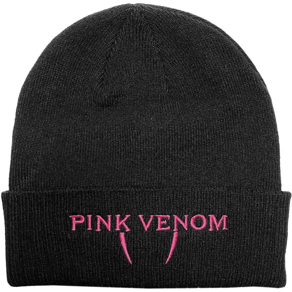 Blackpink - Pink Venom Beanie - Black